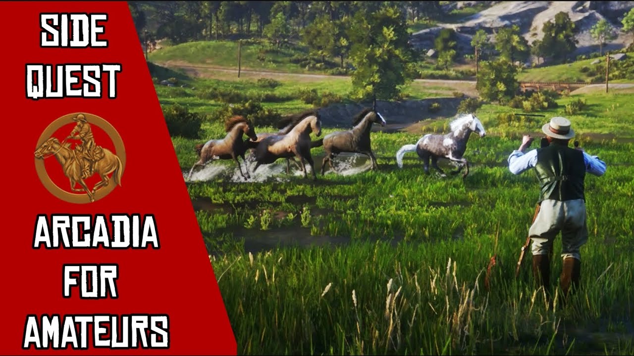 ARCADIA FOR AMATEURS | Red Dead Redemption 2 Full Side Quest - YouTube
