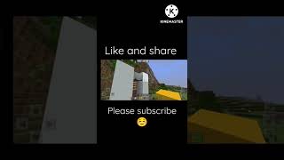 multiple floor elevator in Minecraft PE | #shorts #minecraft #rankyie