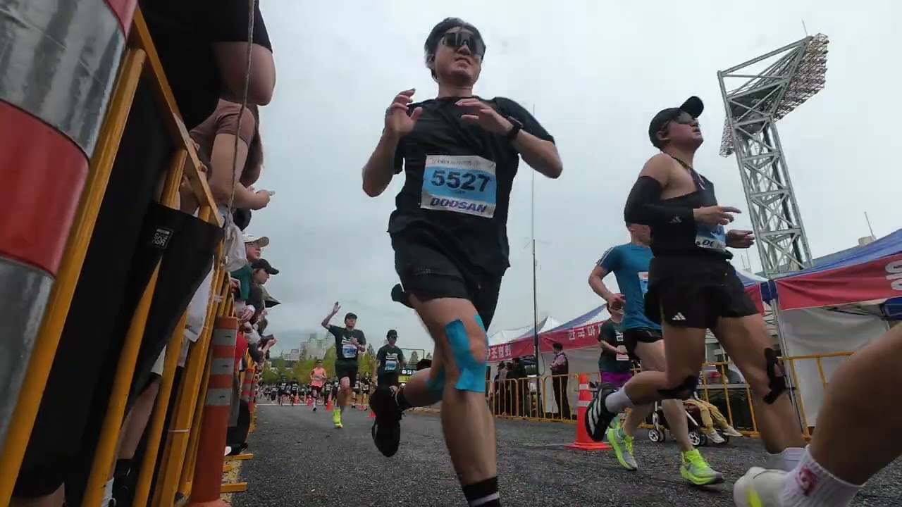 경남마라톤 피니쉬 영상 본인 찾기