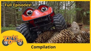 Zerby Derby | BEE, HEDGEHOG, & GHOST | PINECONE PEAK | HOLE LOTTA DIGGIN' | Season 3 | Full Episodes