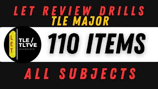 LET Reviewer TLE Major | 110 Practice Questions with Answer Key (2025 Update)