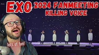 Download Lagu EXO 엑소 - 2024 FAN MEETING (Killing Voice) reaction MP3