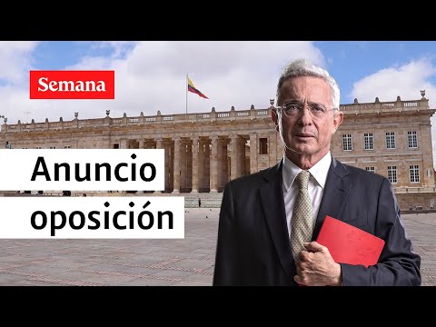 Uribe anucia hoja de ruta para hacer oposición a Petro