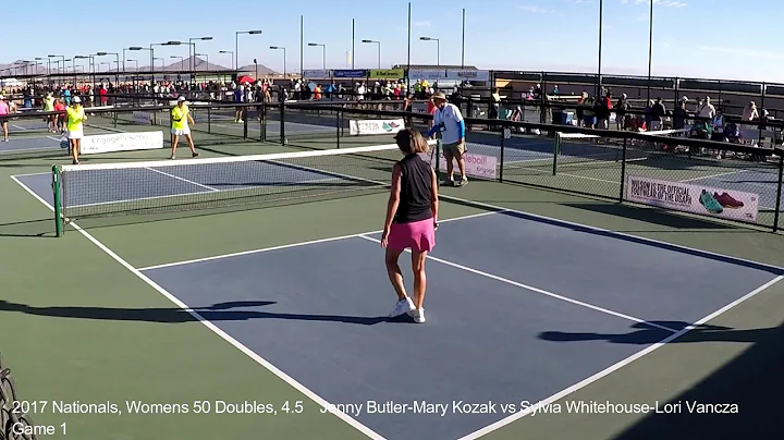 2017 Nationals Womens Doubles 50+ 4.5 Match 2