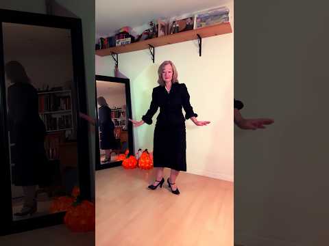 Shuffle in heels.