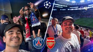 ICH TREFFE TRAVIS SCOTT !! 🤯🌵 Paris vs Arsenal UCL Finale Stadionvlog