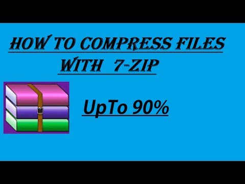 How to Compress Files Massively with 7-Zip - 100% Working!!! 2017!