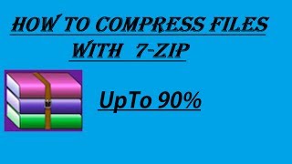 Как массово сжимать файлы с помощью 7-Zip — 100% работает!!! 2017!