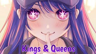 Nightcore - Kings & Queens | Ava Max (Lyrics)