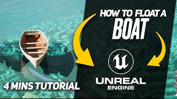 Hoe je een boot laat drijven in Unreal Engine 5 | Tutorial over drijfvermogen | Any Motion Pro