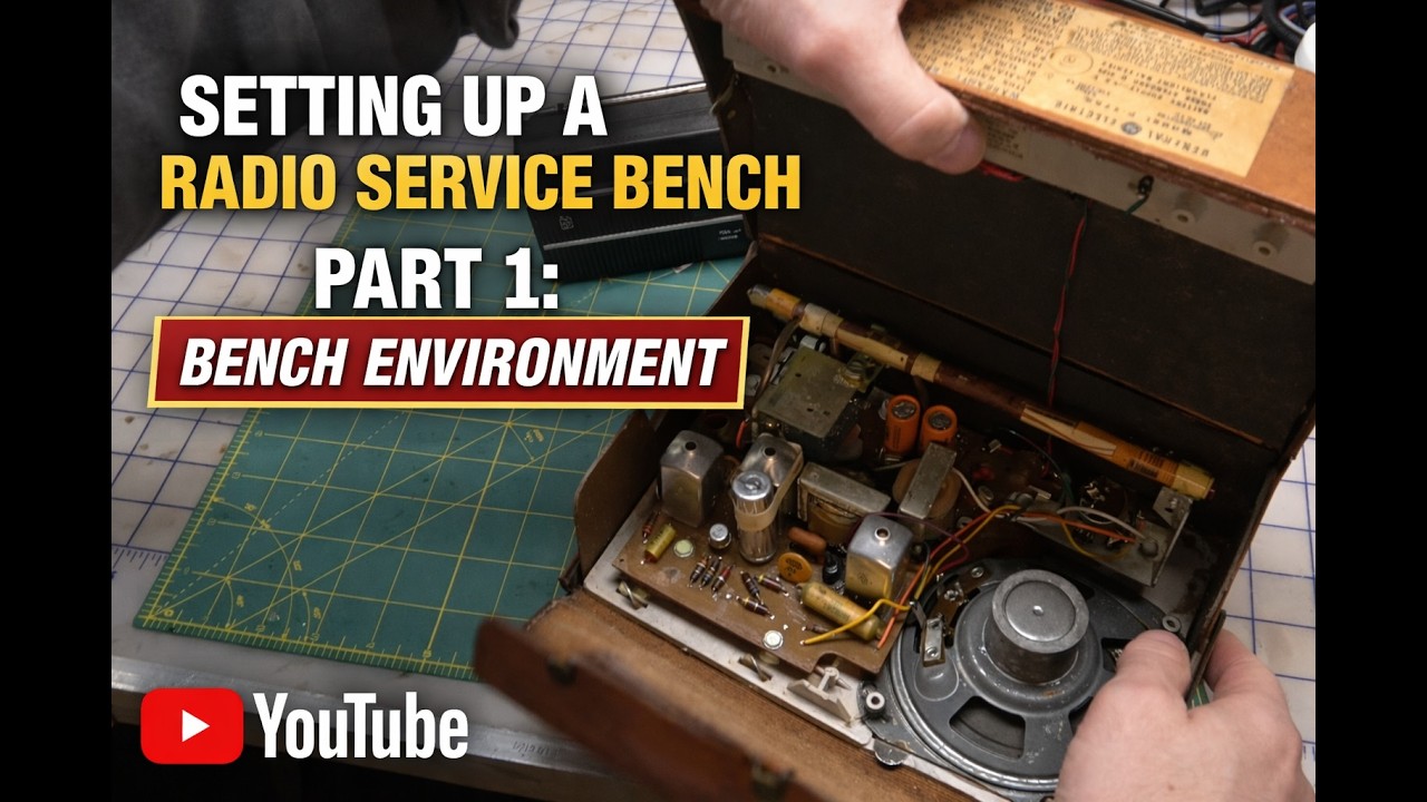 Setting Up a Radio Service Bench - Part 1 of 2 - YouTube