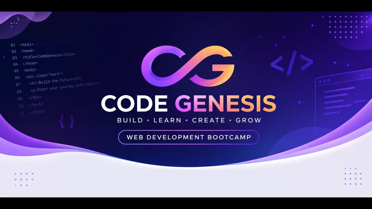 Code Genesis | Bootcamp Coding & AI | Universitas Mandiri | Pertemuan 1 ...