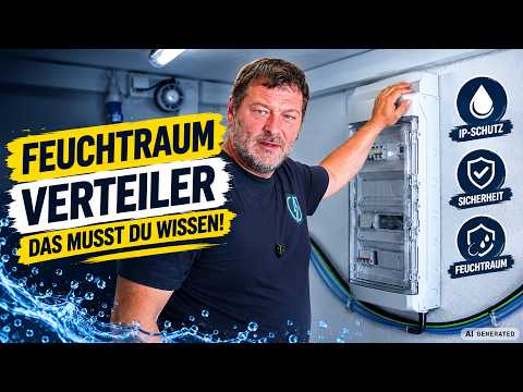 Feuchtraum Verteiler für Pool oder Wärmepumpe 😋 Unterverteilung⚡ Freunde des Stroms⚡