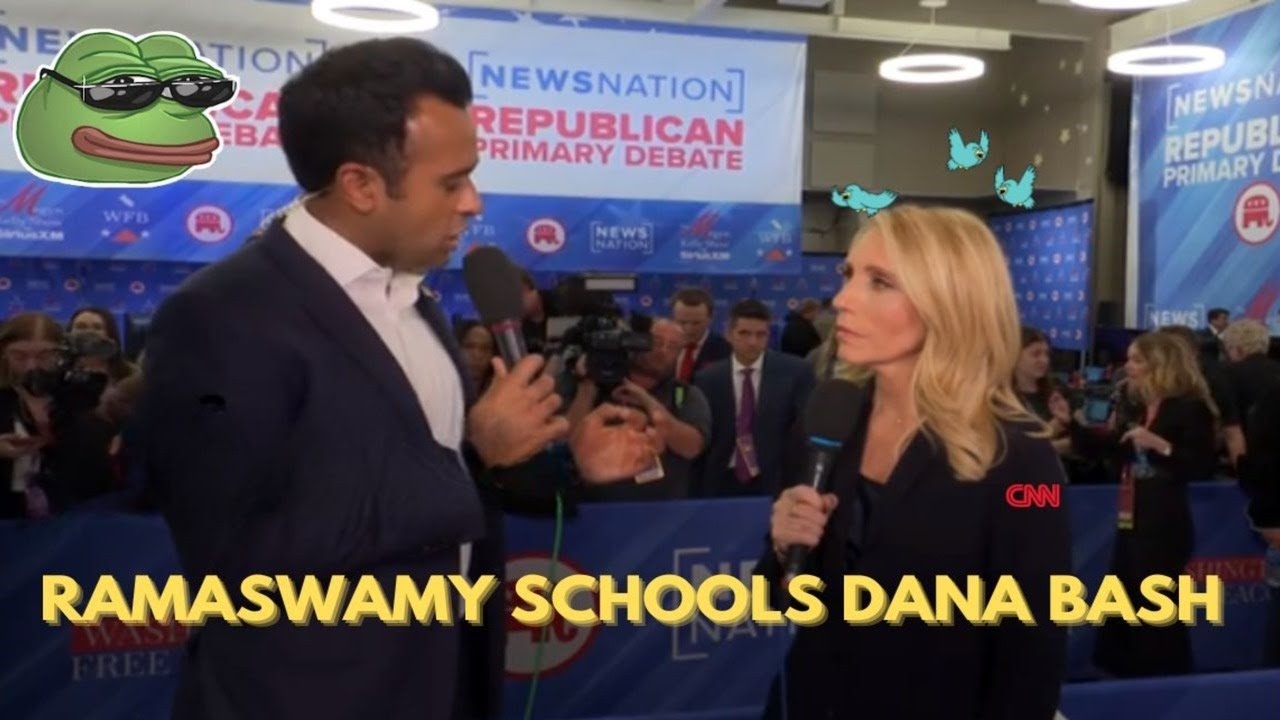 Vivek Ramaswamy Schools Dana Bash While She Advocates For Liberalism ...