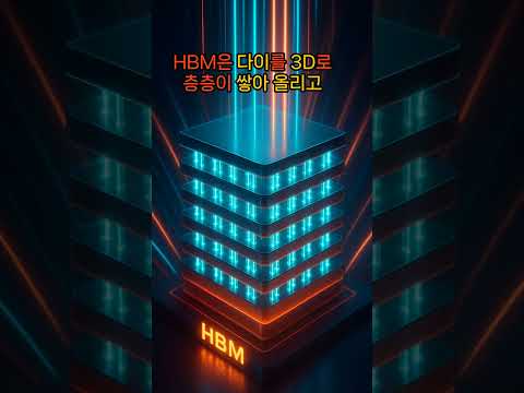 DRAM vs HBM - 어디에 쓰이는 메모리일까? #HBM #DRAM #반도체