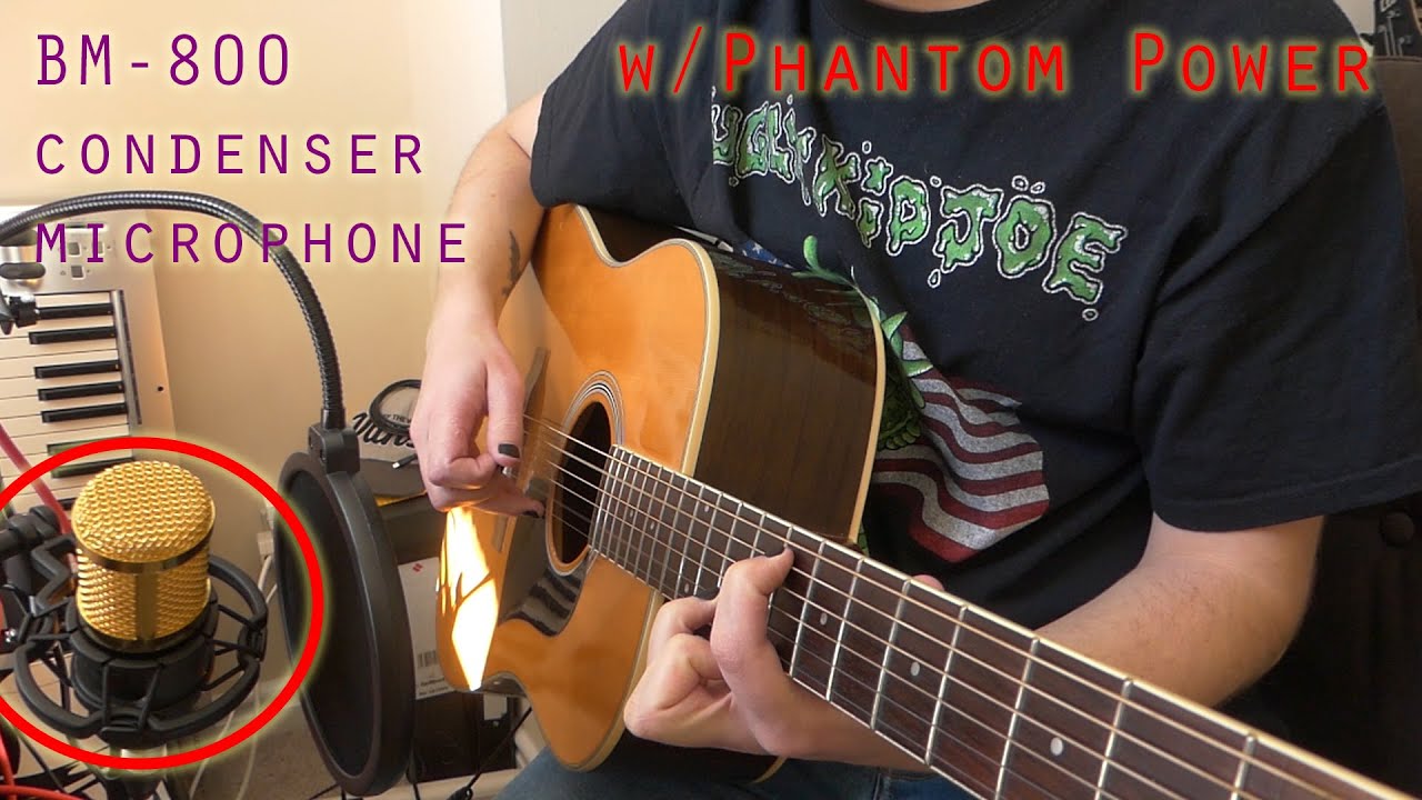 BM800 w/Phantom Power (Acoustic Song inc.) YouTube