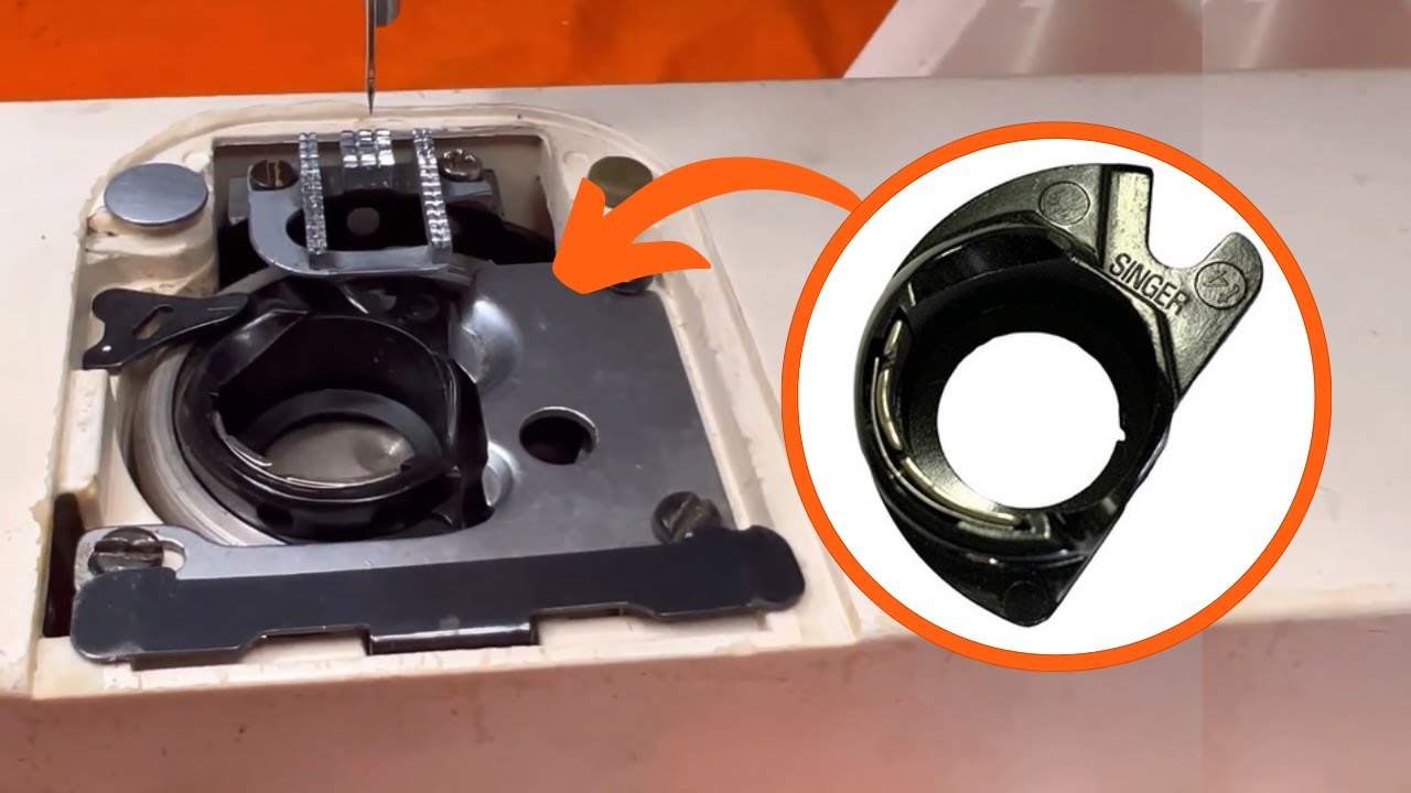 REGULAGEM DA CAIXA DE BOBINA | Ajuste para usar linha de pesponto