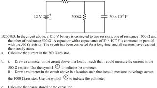 AP Physics B - FRQ - AP Physics 2 - Circuits with Capacitors - Workbook