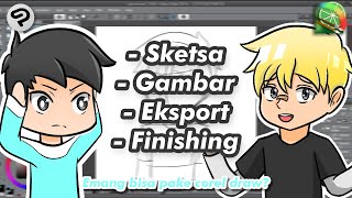 Cara gambar karakter animasi - Clip Studio Paint | ABRAWart screenshot 4