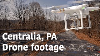 Centralia, Pennsylvania by Drone [DJI Phantom 3]
