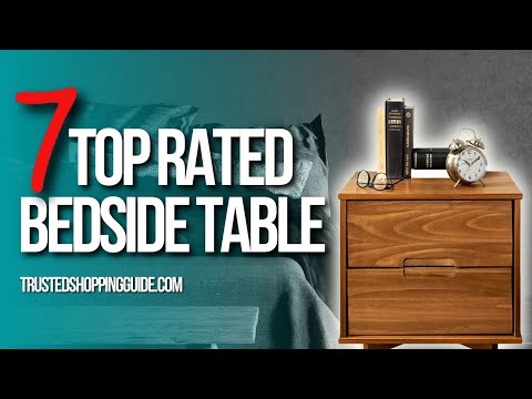 📌 Top 7 Best Bedside Tables