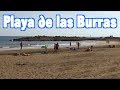 Playa de las Burras beach in Gran Canaria