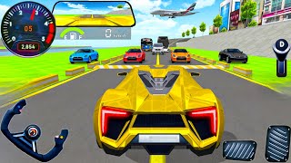 Traffic Driving Car Racing Game 3D Racing Challenge Game 3d Micro Car Parking Challenge#cargame screenshot 5