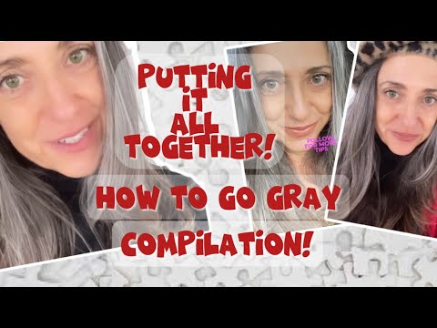 My BEST advice for going gray in ONE video