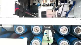 Deburring parts after punch press – removing sharp edges edge rounding final surface finishing Profile