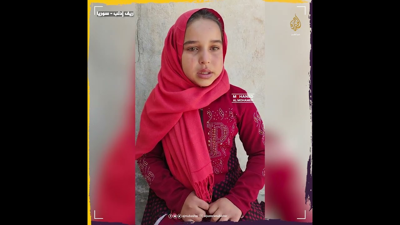 مشهد يفطر القلوب.. طفلة سورية وحيدة تبكي اشتياقا لوالدها بعد وفاته