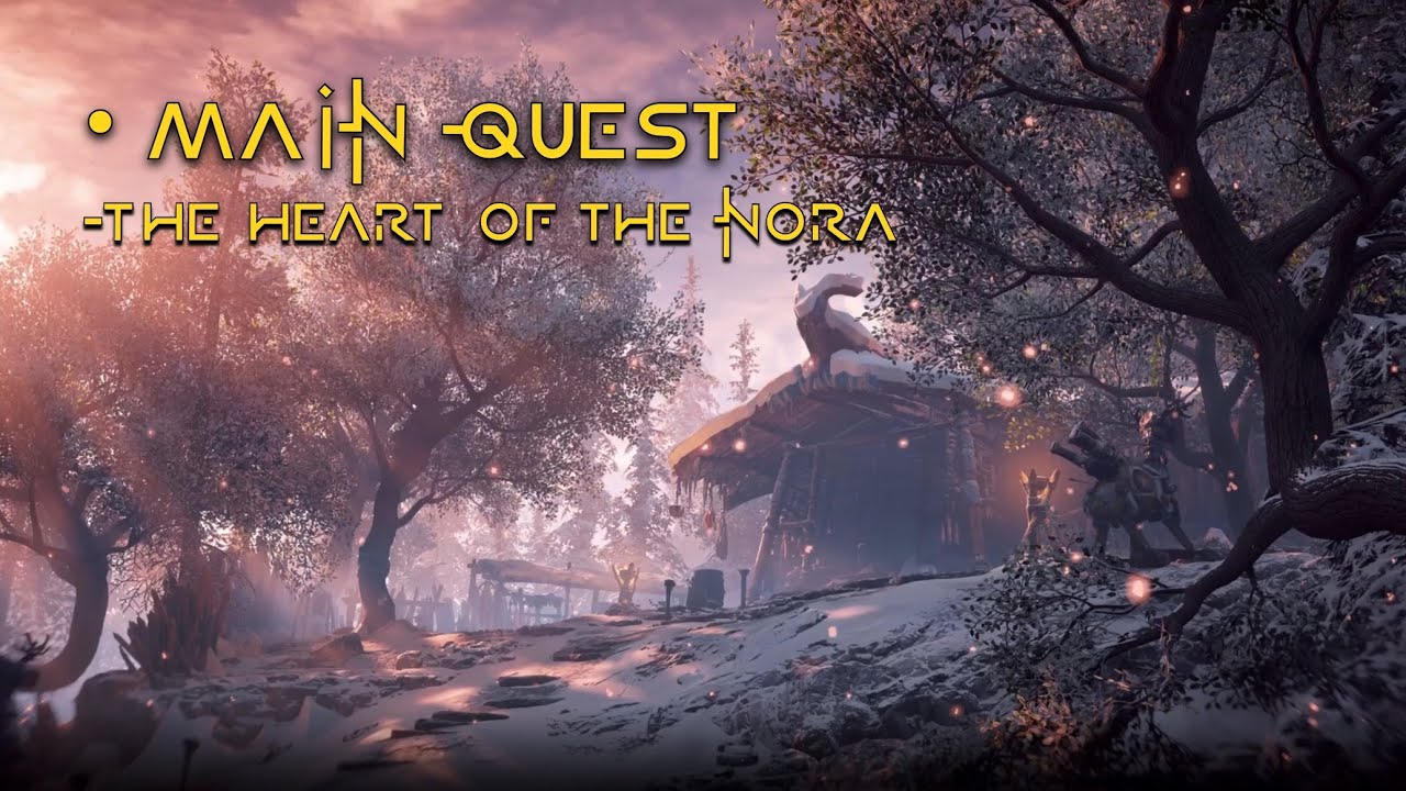 Horizon Zero Dawn™ | The Heart of the Nora Main Quest | Defending the Sacred Lands | 4K UHD Gameplay
