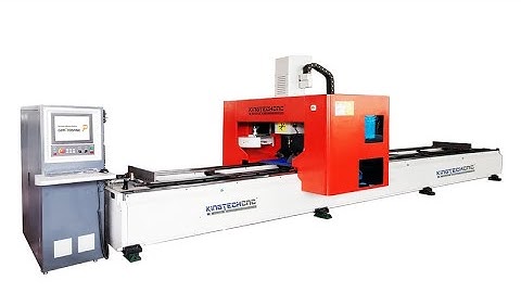 KINGTECH 3 Axis Curtain Wall CNC Profile Machining Center-Gantry Type