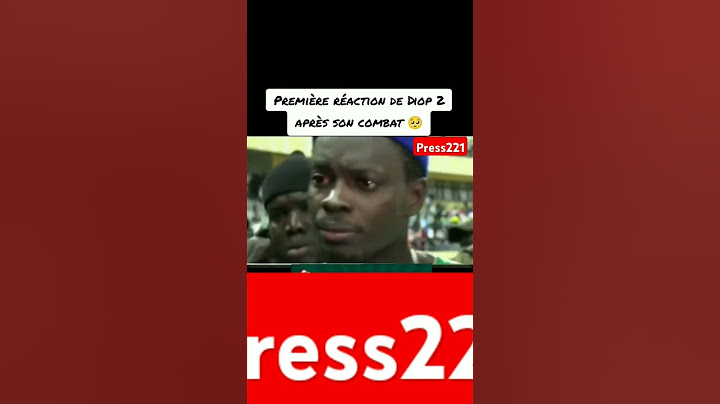 Premier réaction de Diop 2 après son combat contre Mor kang-kang#shortvideo