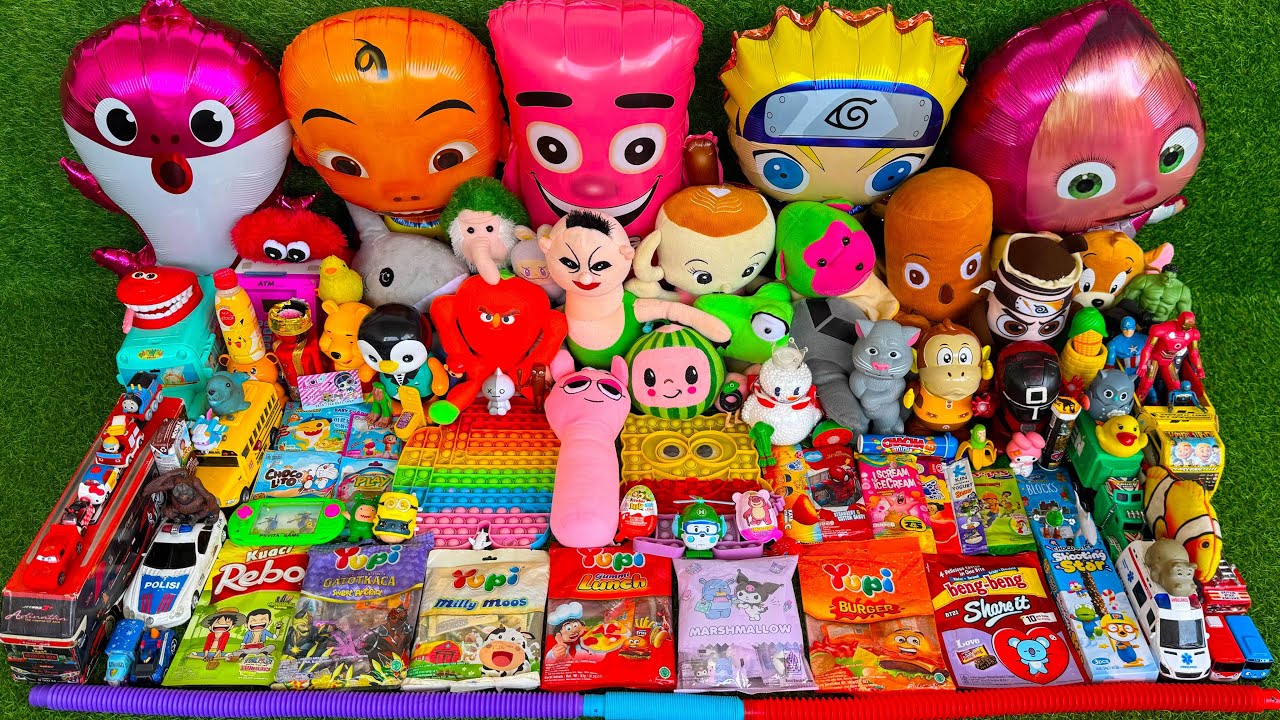 Hunting Es Krim Masak Masakan Dokteran Permen Yupi Baby Shark Marsha and The Bear Bebek Ikan Koi 223