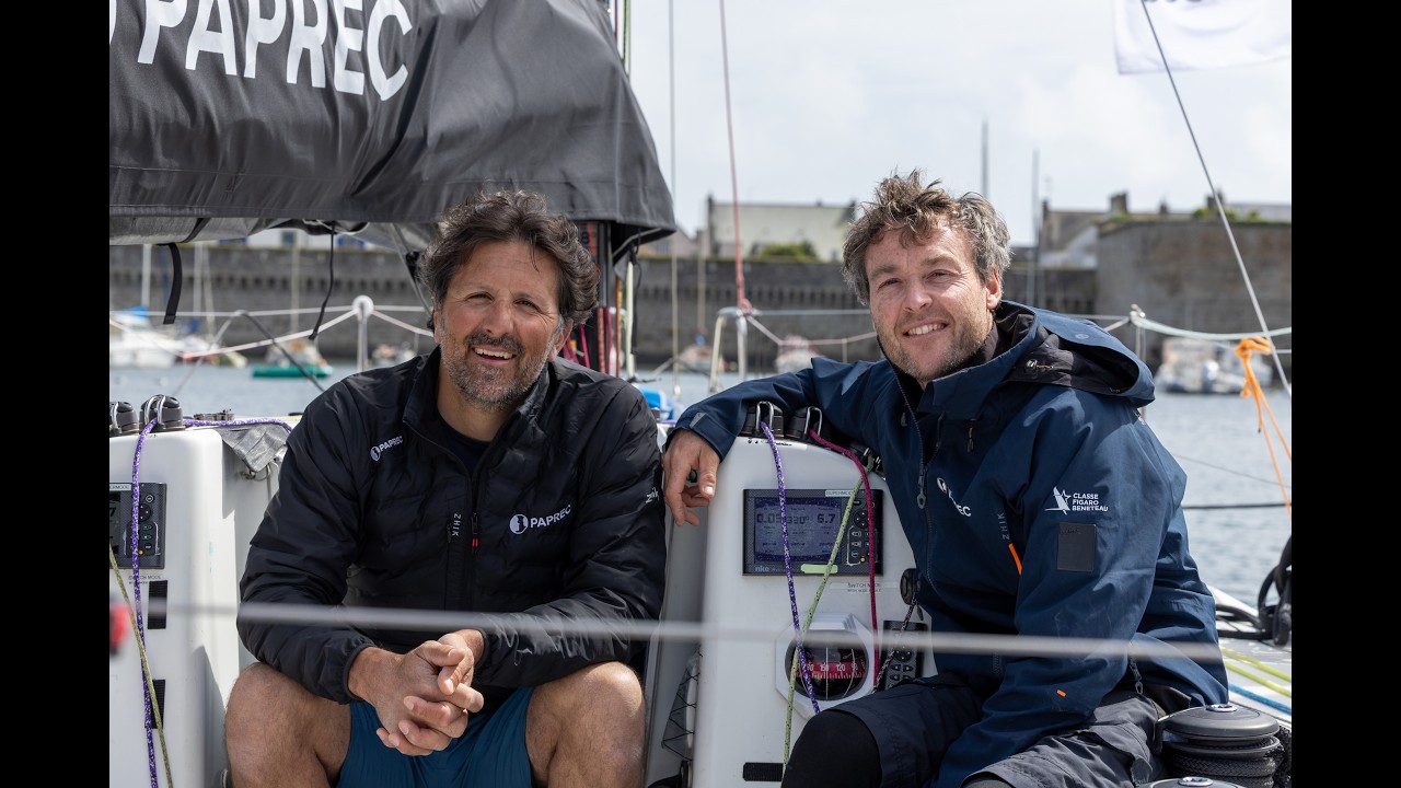 ⁣💥 Une veille de départ de course en Figaro c'est ça ! ⛵️