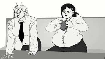 Kobeni weight gain animation