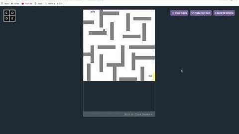 Whitehatjr project 3 (Sofia in the maze land)