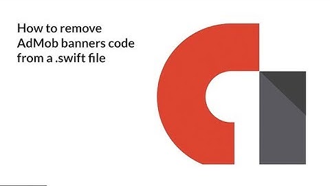 How to remove AdMob banner ads from a Swift file