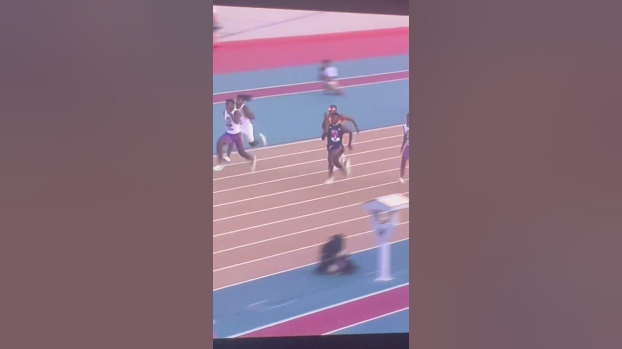 Men’s SEC Championship 100m Final Track championship NCAA Sprints 