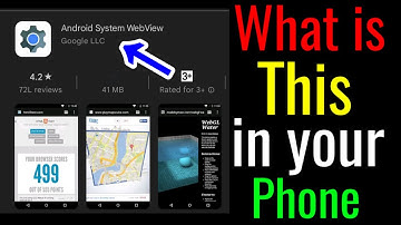 What is Android system webview !! Jawlaya