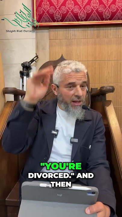 my wife told me to DIVORCE her, Riad Ouarzazi #divorce #shorts #shortvideo #short #wife #family #fyp