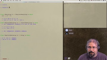 Haskell Live-Coding, Session 4.1, Regular and Inverse Semigroups