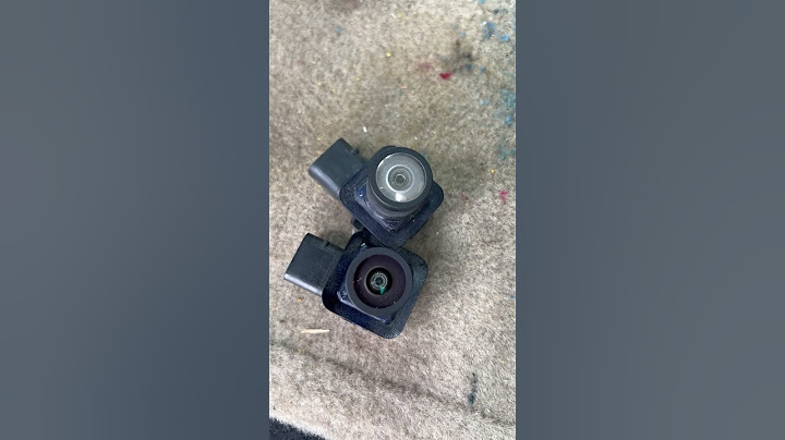 Replacing rear back up camera