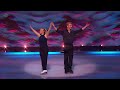 jayne torvill & christopher dean drone routine - dancing on ice week 2