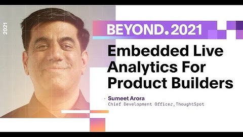 Build more engaging apps with embedded live analytics