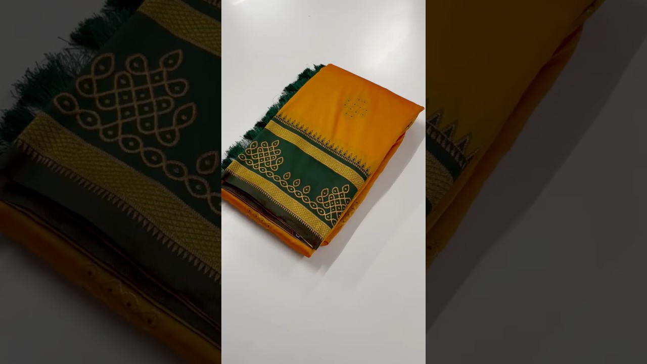 Soft Silk Rangoli Zari Saree – Traditional Edition