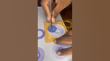 Mesmerizing Spirograph Art – So Satisfying to Watch! 🎨✨ #Shorts