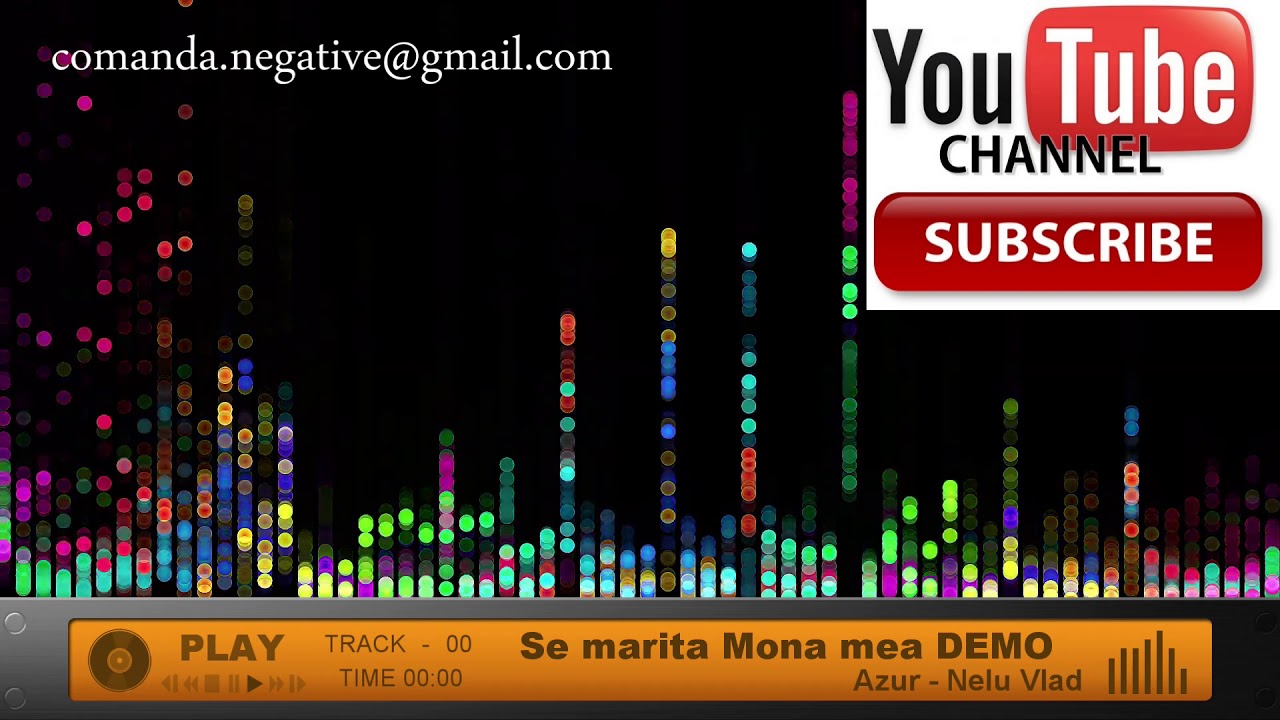 Azur Se Marita Mona Mea Karaoke Demo Negativ Instrumental Youtube