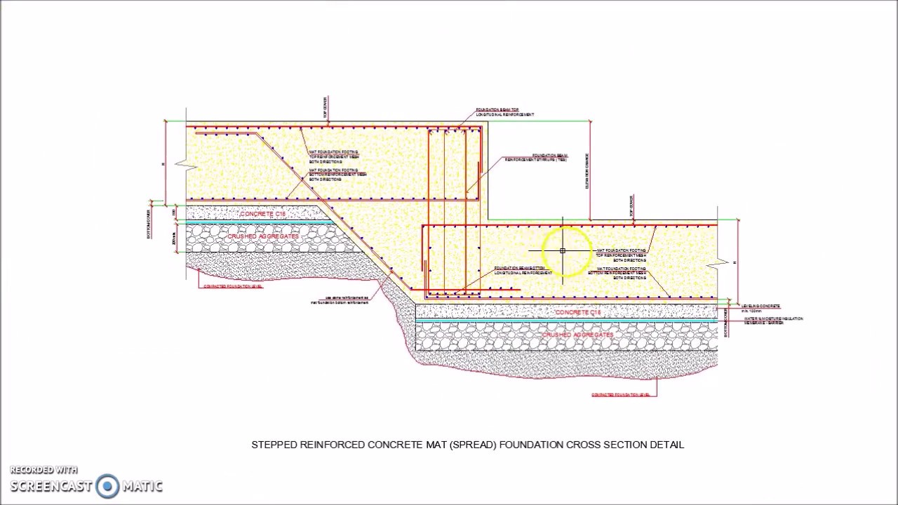 stepped wall foundations in softplan 2016