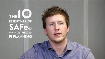 TRAILER - 10 essentials of SAFe for a distributed PI Planning